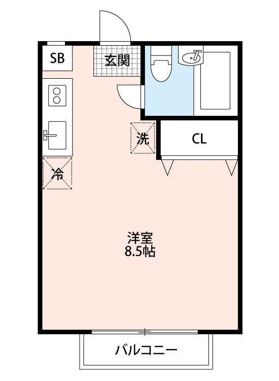 アーバンライフ菊名の間取り