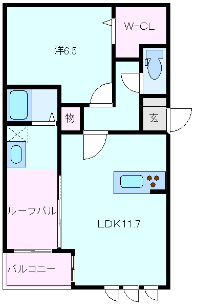 ルパークの間取り