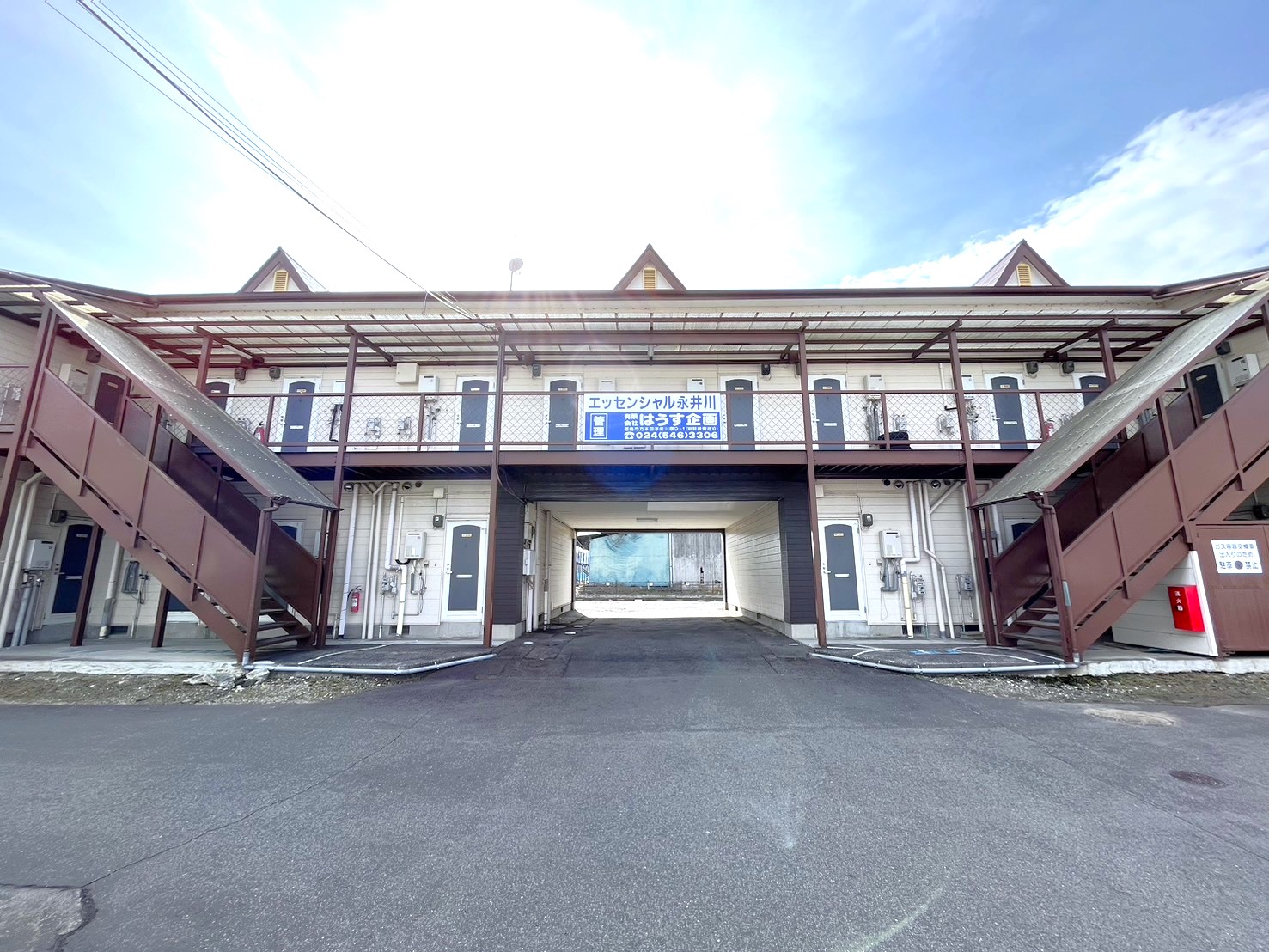 エッセンシャル永井川 初期費用３万のみの建物外観