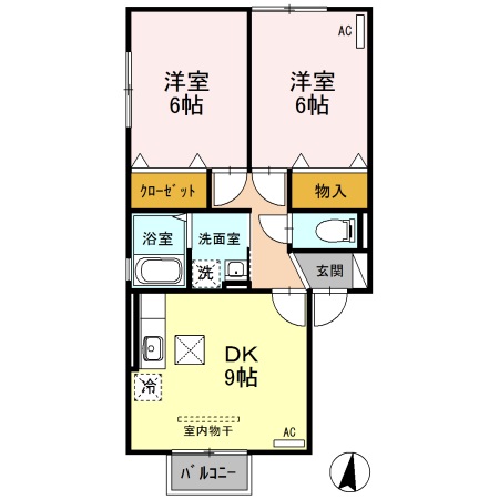 エスポワールの間取り