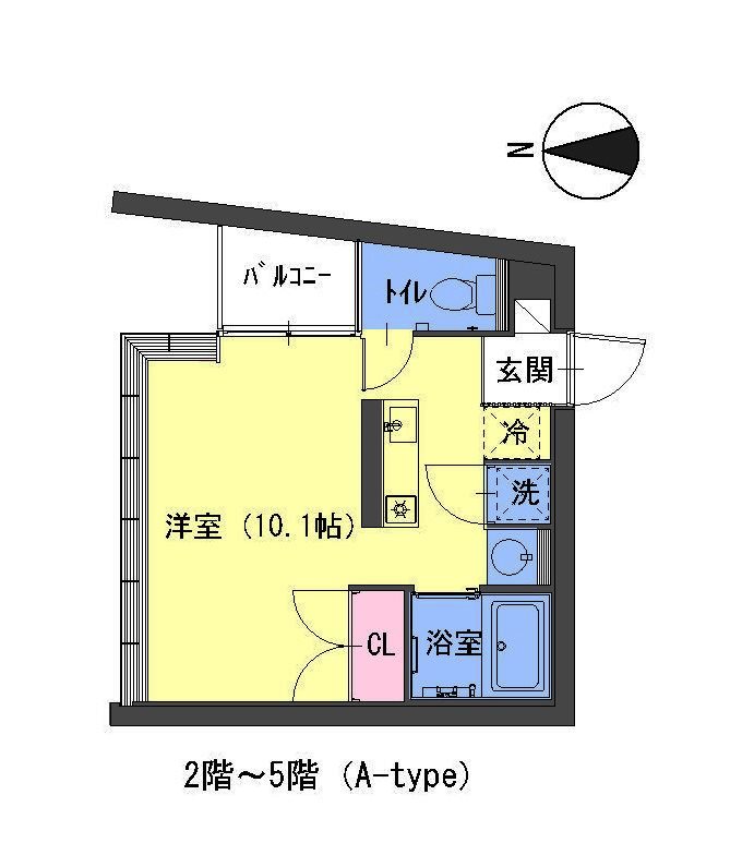 【Ｔ-ステージ新栄の間取り】