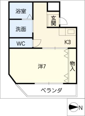 エクセレンス勝川の間取り