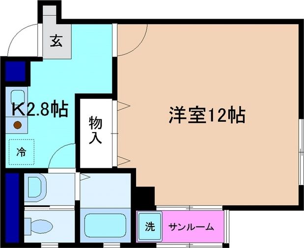 ロイヤルコンフォート21の間取り