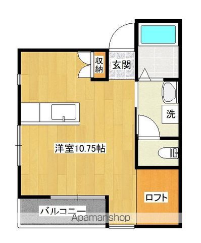 ラパン郡元 D棟の間取り写真