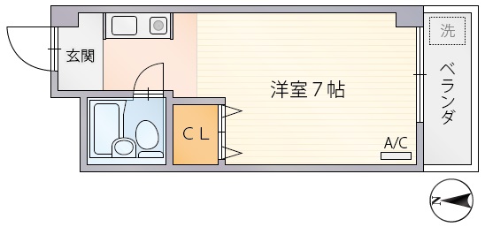 エスポアール文京の間取り