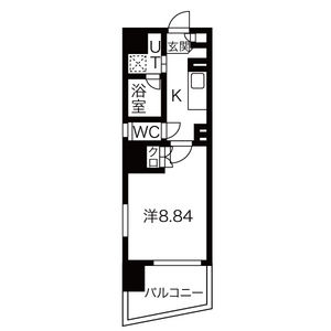 アールズタワー東山公園の間取り