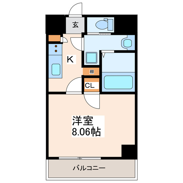 毘沙門TMJマンションの間取り