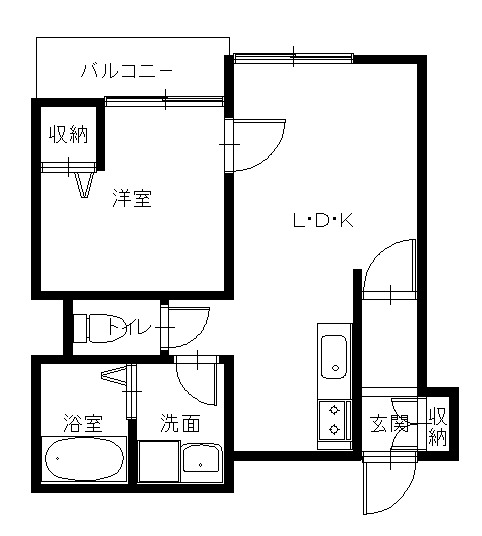 Imperial今博多の間取り