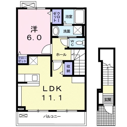 ブライトハウスIIの間取り