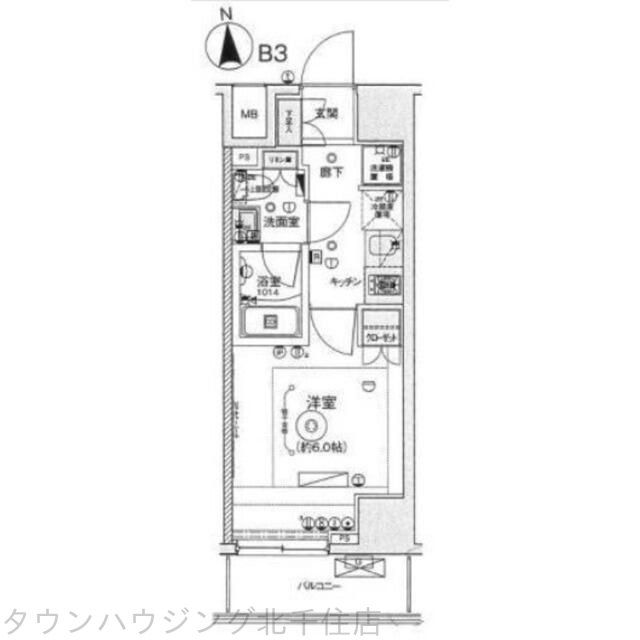 リヴシティ綾瀬ウエストの間取り