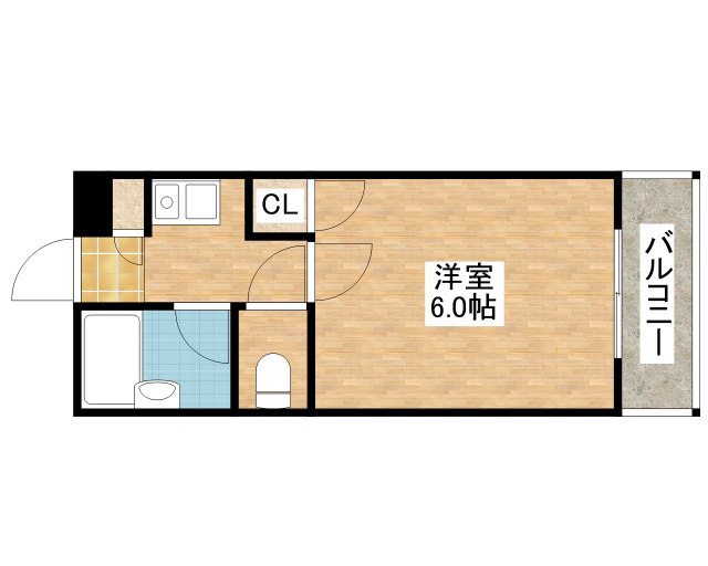 【湖南市下田のマンションの間取り】