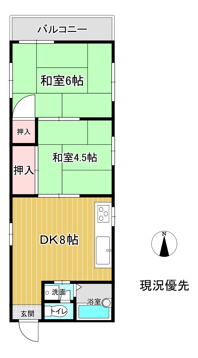 相川ビルIIの間取り