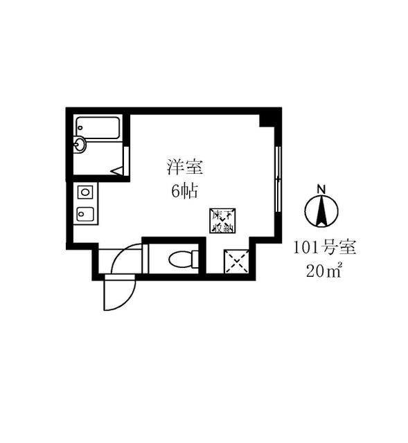 久保マンションの間取り