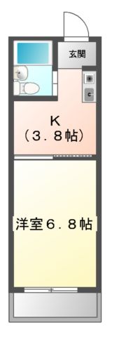 シャンブレ古志根の間取り