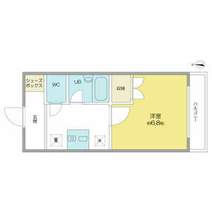 エトワール阿由知A棟の間取り