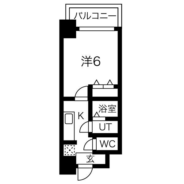 レクシア栄橋の間取り