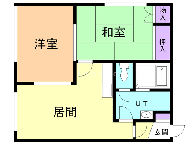 Ｍ１８の間取り