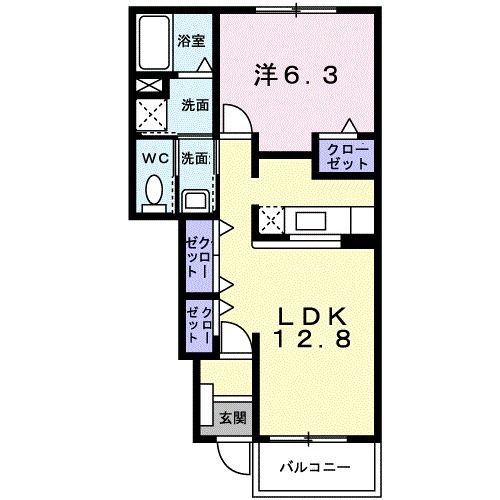 シンフォニーIIの間取り