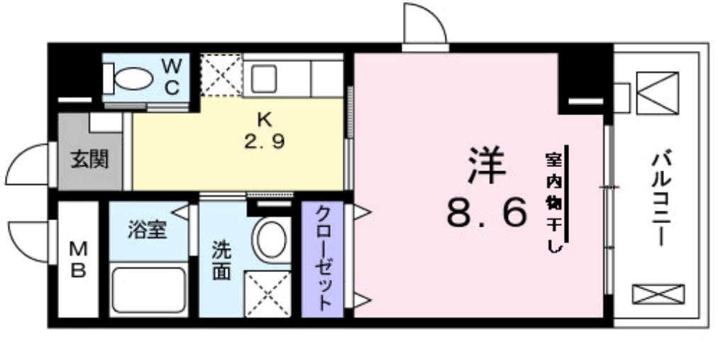 グラン　サージュ　コヤスの間取り