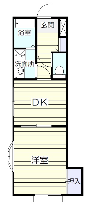 ホワイトヴィラ飯野坂IIの間取り