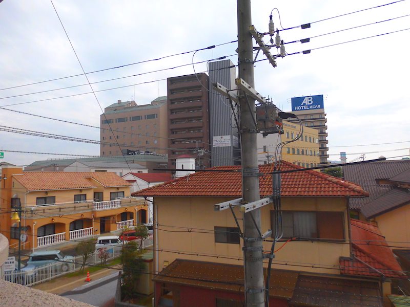 【近江八幡市鷹飼町のマンションの眺望】