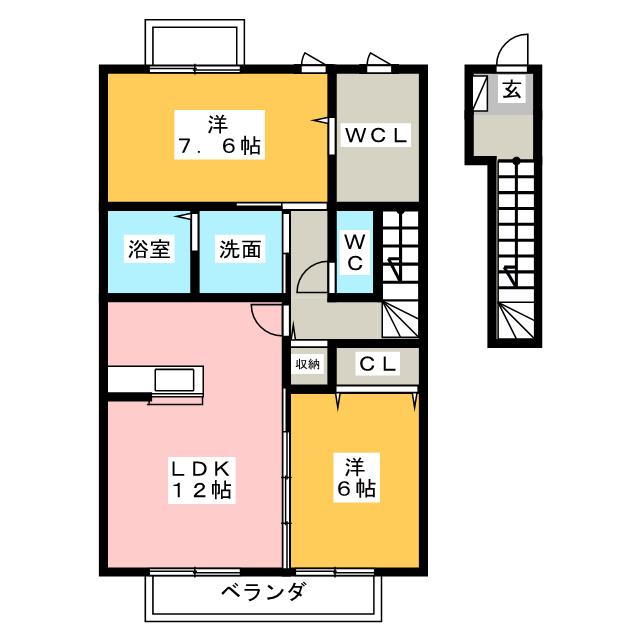 サイドセブンＡの間取り