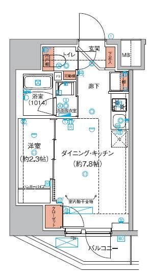 （仮称）巣鴨山手インサイドレジデンスの間取り