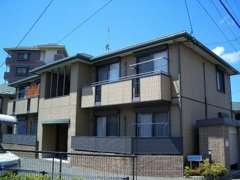 糟屋郡粕屋町長者原西のアパートの建物外観