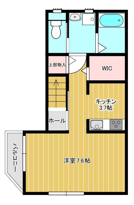 ラディーチェ朝霞の間取り