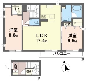 グランデュオ吉祥寺の間取り