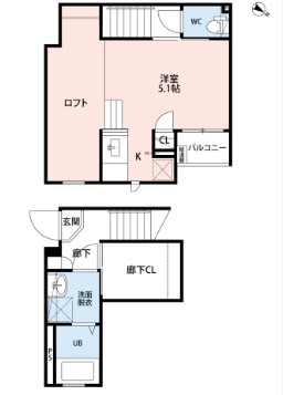 CB原市ジョイアの間取り