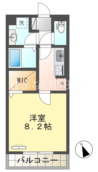 Porta Fortunaの間取り