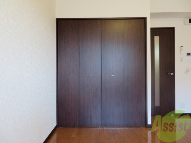 収納　クローゼットがありました。お洋服や荷物はここへ