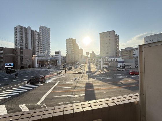 眺望　※他部屋の写真です。現況優先。