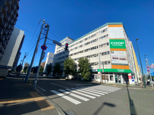 建物外観　札幌市中央区北５条西「ライズ北５条」
