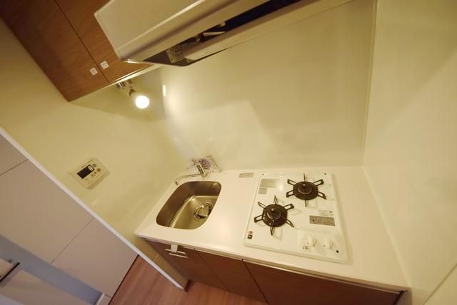 キッチン　2口ガスコンロ