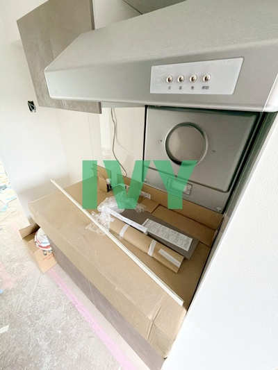 キッチン　建築中