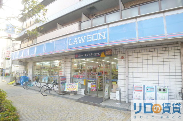 コンビニ　ローソン上新庄3丁目店（コンビニ）まで233m