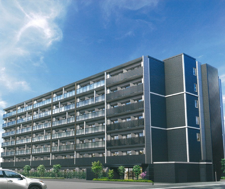 建物外観　※イメージパース・完成予想画像になります※