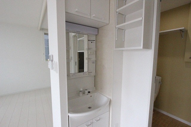 洗面設備　シャワードレッサー付きです！