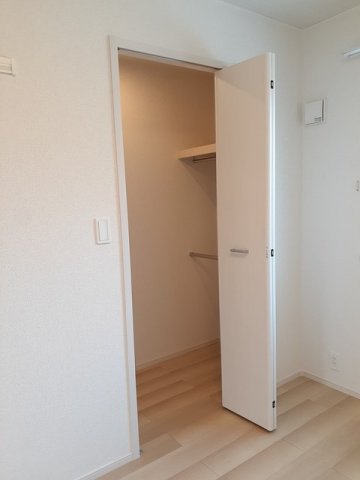 収納　たっぷりとした収納スペースです