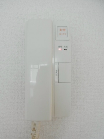 セキュリティ　インターホン　※別室参考写真です。