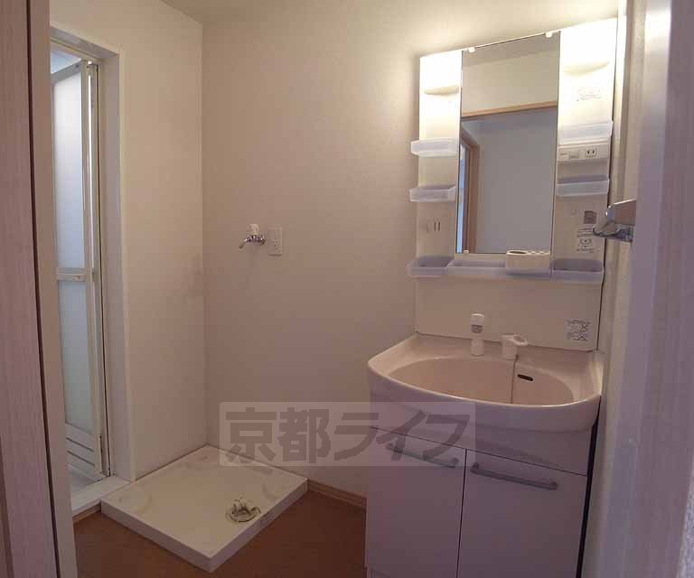 洗面設備　シャンドレもついてます