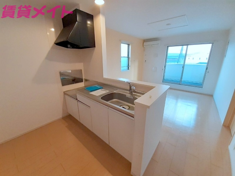 キッチン　同型別部屋参考写真です