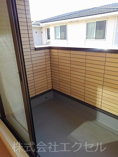 バルコニー　南向き