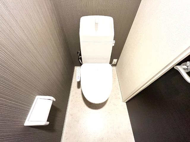 トイレ　ゆったりとした空間のトイレです