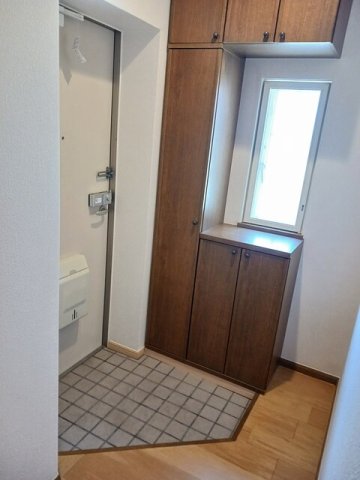 玄関　ゆったりとした玄関です