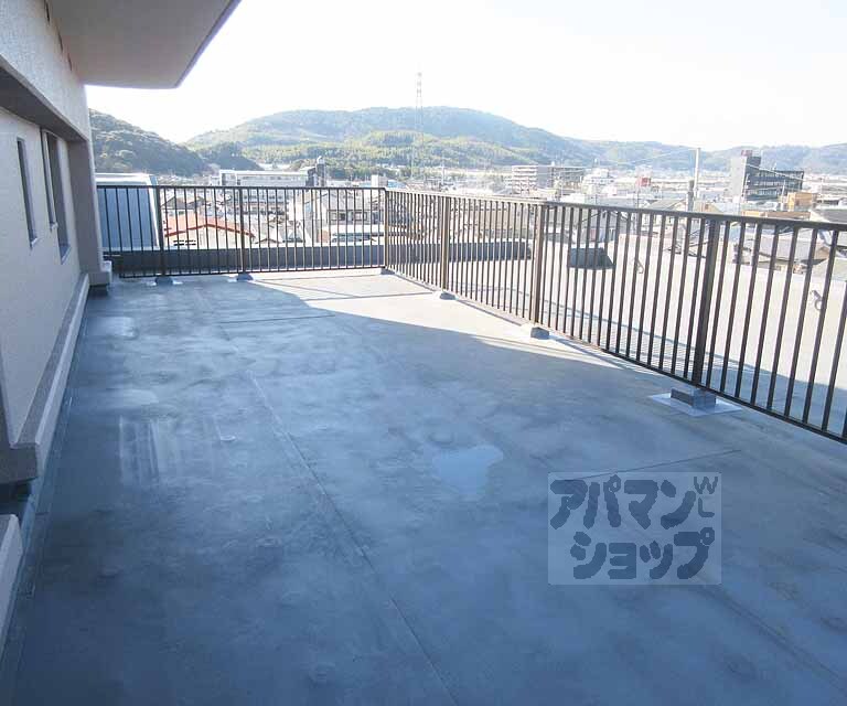 バルコニー　とっても広いバルコニーです。