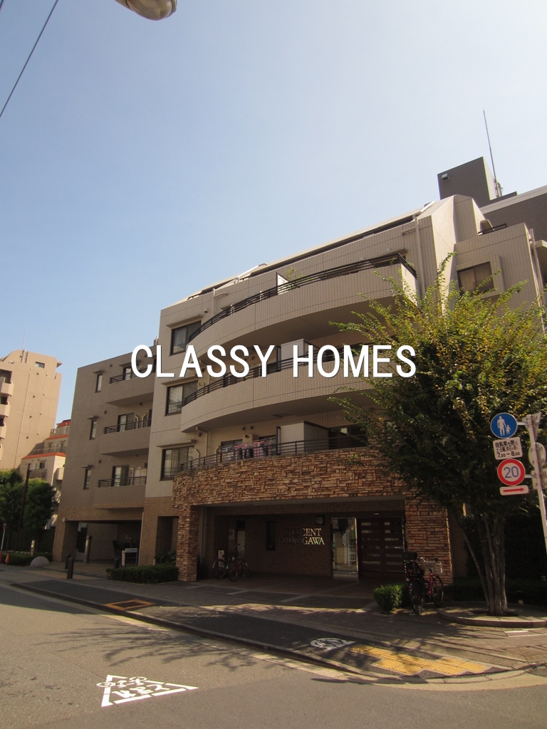 建物外観　1999年竣工　クレッセント品川：外観