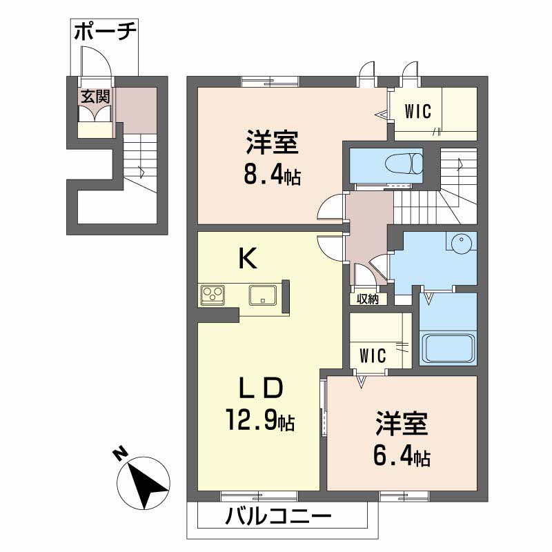Maison Puspaの間取り写真